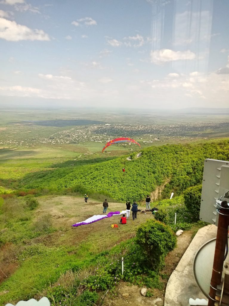 Restaurant Sighnaghi Paragliding