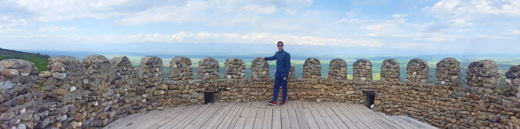 Wall of Signagi panoramic view